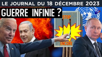 Israël - Gaza : les États-Unis maîtres de la situation ? - JT du lundi 18 décembre 2023
