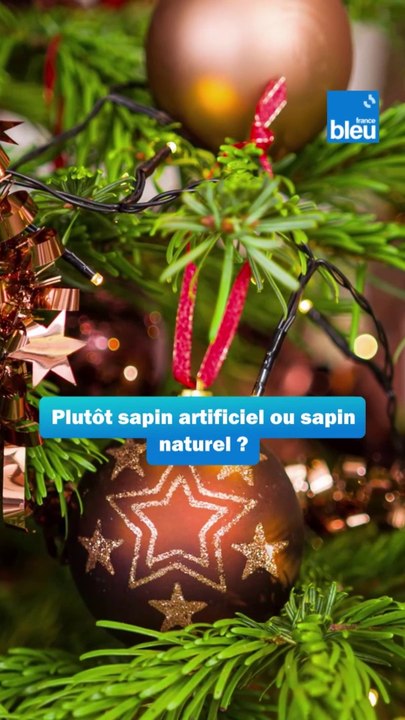Sapin artificiel ou sapin naturel ?