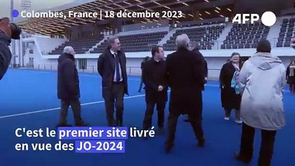 JO-2024: le mythique stade de Colombes livré pour accueillir le hockey sur gazon