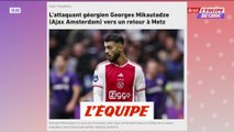 L'attaquant géorgien Mikautadze vers un retour à Metz - Foot - L1