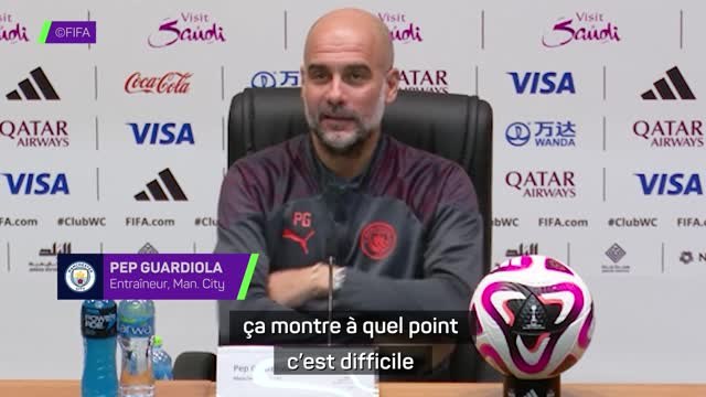 Demies - Guardiola : On ne prend rien pour acquis