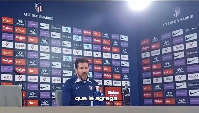 Simeone valora al Getafe, a Griezmann y la situación del Atlético de Madrid en el Cívitas Metropolitano y a domicilio