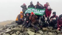 Lampeter lads summit 100 Welsh peaks in one year raising double their target for cancer charity