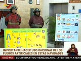 Caracas | Autoridades recomiendan hacer uso racional de la pirotecnia durante festejos navideños