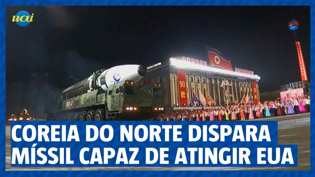 A Coreia do Norte lançou um míssil com potencial para atingir os Estados Unidos