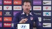 Simeone, rueda de prensa previa al Atlético vs. Getafe