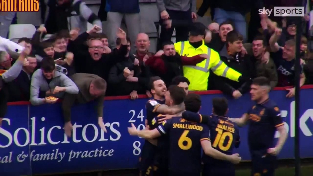 Stevenage 2-3 Bradford City Quick Match Highlights - League Two 11/02/23