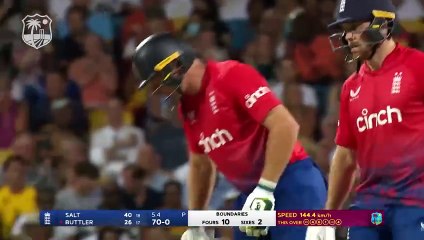 West Indies v England 1st T20I