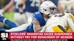 NFL Suspends Steelers' Damontae Kazee for Remainder of Season