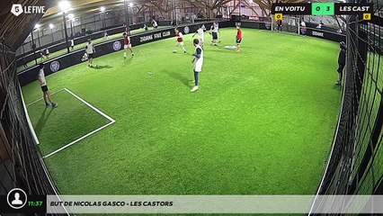 But de Nicolas GASCO - LES CASTORS