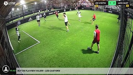 But de Flavien VALERI - LES CASTORS