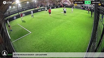 But de Nicolas GASCO - LES CASTORS