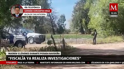 "Se dará apoyo a las familias": Alcalde de Salvatierra sobre masacre en posada navideña