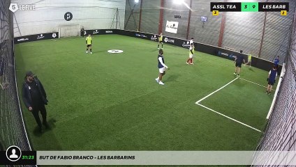 But de Fabio Branco - LES BARBARINS