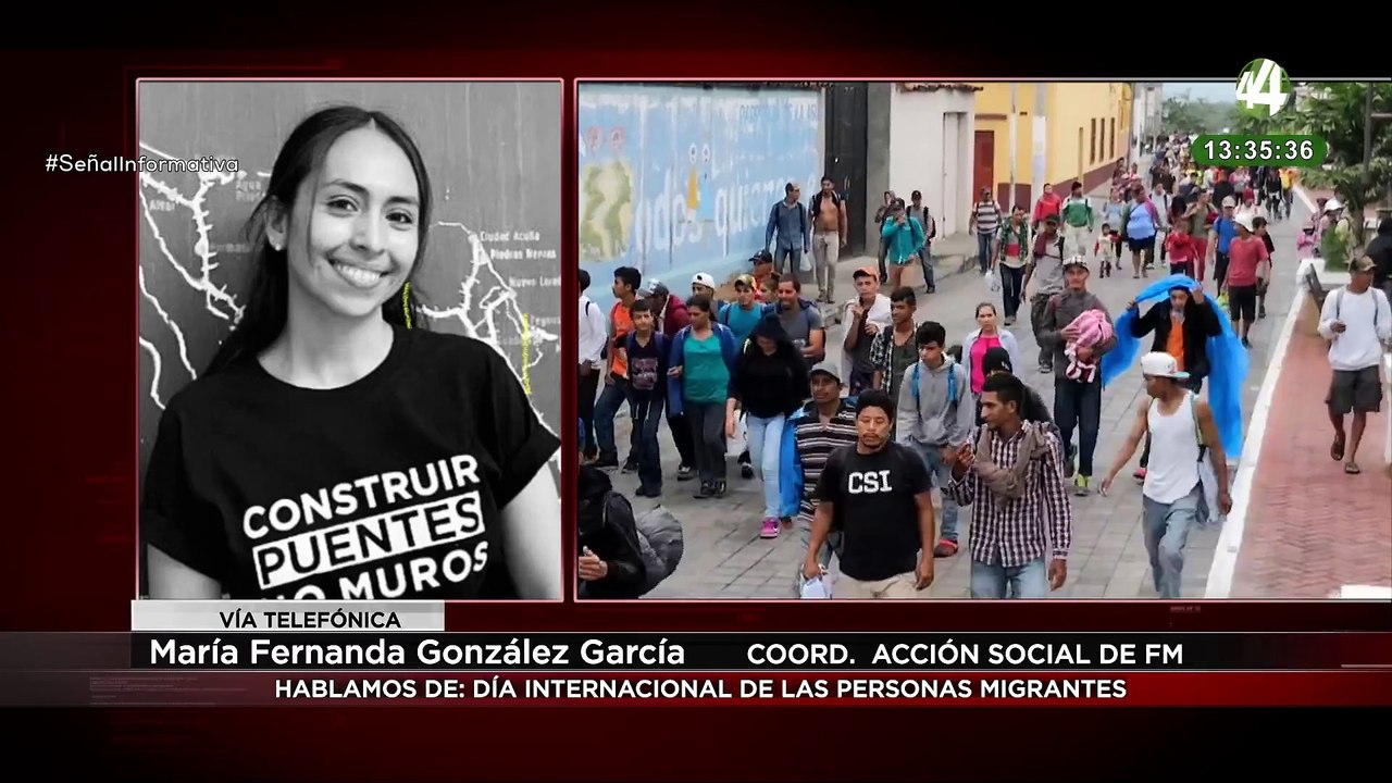 María Fernanda González habla sobre el día internacional de los migrantes