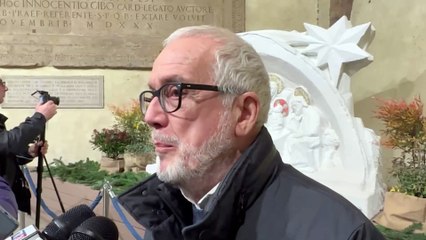 Bologna, inaugurato a palazzo D?Accursio il presepe "Il Natale di Greccio del 1223?