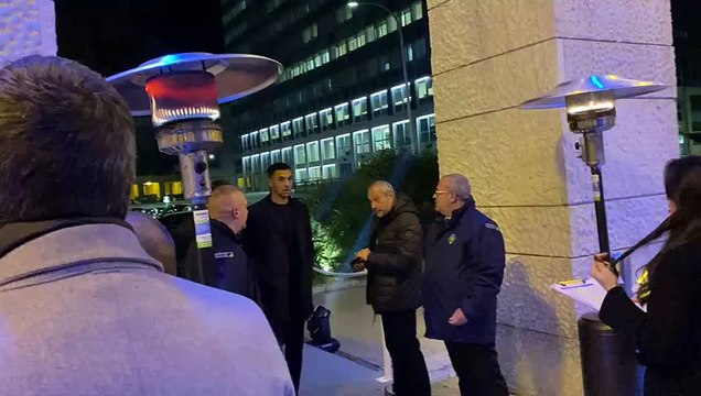 Vecino alla cena di Natale della Lazio
