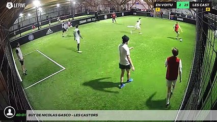 But de Nicolas GASCO - LES CASTORS