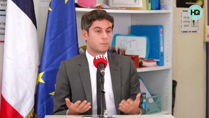 "C'est bien de l'avoir interdit, ça fait un endroit où je peux ne pas porter l'abaya'" annonce Attal