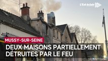 Deux maisons partiellement détruites par le feu à Mussy-sur-Seine : une enquête est ouverte