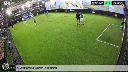 Faute de Pablo Viedma - FC SOURIRE