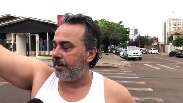 Só quando morrer : cruzamento das ruas Fortaleza com Visconde de Guarapuava preocupa moradores