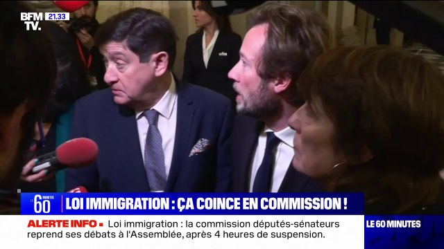 Projet de loi immigration: pour Boris Vallaud (PS), le texte a été écrit sous la dictée d'Éric Ciotti
