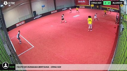 Faute de oussama benyahia - CRNA H23