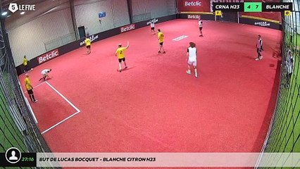 But de lucas bocquet - Blanche Citron H23