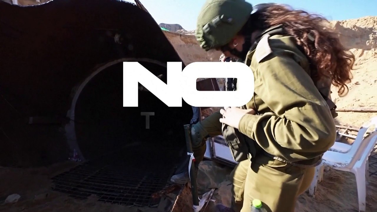 Video der israelischen Armee: So sieht der bislang größte Hamas-Tunnel aus