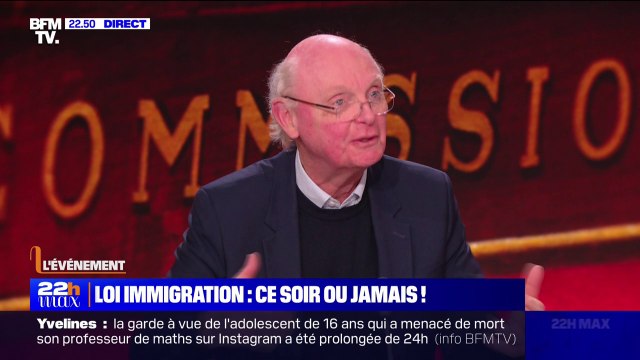 Projet de loi immigration: Nous faisons l'expérience de l'absence de majorité absolue à l'Assemblée nationale , pour Patrick Stefanini (ancien Secrétaire général du ministère de l'Immigration et de l'Identité nationale)