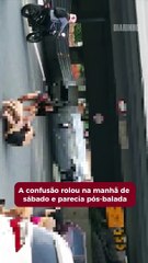 Mulheres caem na porrada na marginal da BR 101