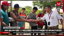 INM ha emitido 1.7 millones de documentos migratorios en lo que va del sexenio