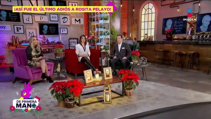 EN VIVO Lupita Sandoval CONMOVIDA recuerda los últimos momentos de Rosita Pelayo
