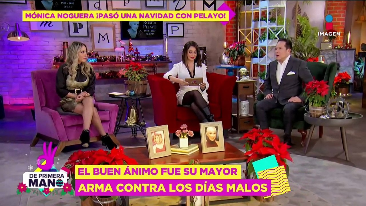 Recordamos la última Navidad de Rosita Pelayo con Mónica Noguera