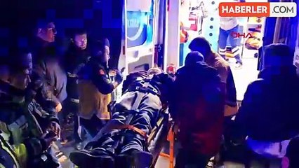 İzmit'te İstinat Duvarından Düşen Genç Kurtarıldı