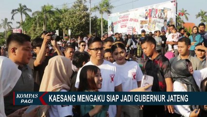 Kaesang Mengaku Siap Diusung Jadi Calon Gubernur Jateng 2024