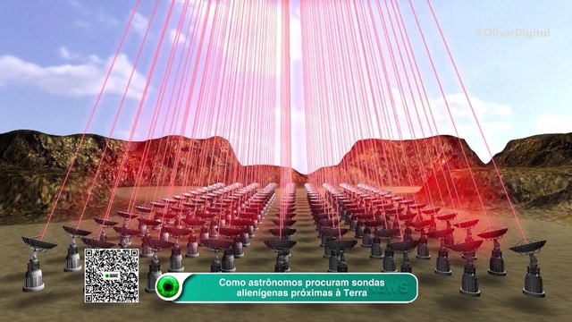 Como astrônomos procuram sondas alienígenas próximas à Terra