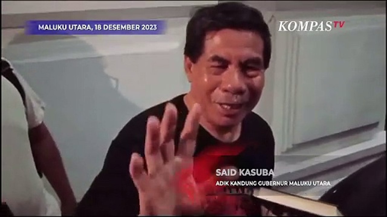 Potret Ruang Kerja Gubernur Maluku Utara Hingga OPD Pemprov Disegel oleh KPK!