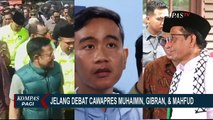 Muhaimin Iskandar, Gibran Rakabuming, dan Mahfud MD Siap Menghadapi Debat Cawapres