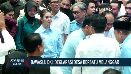 Download Video: Keputusan Bawaslu DKI soal Dukungan APDESI ke Gibran: Deklarasi Desa Bersatu Melanggar