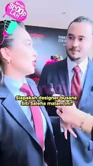 Tampilkan Kelainan, Siti Saleha Pakai Custom-Made Suits Di KLFA