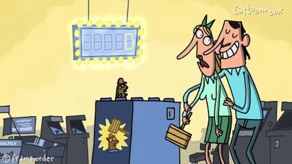 Space Monster Does Something Unexpected _ Cartoon Box 338 by Frame Order _ Hilarious Cartoons