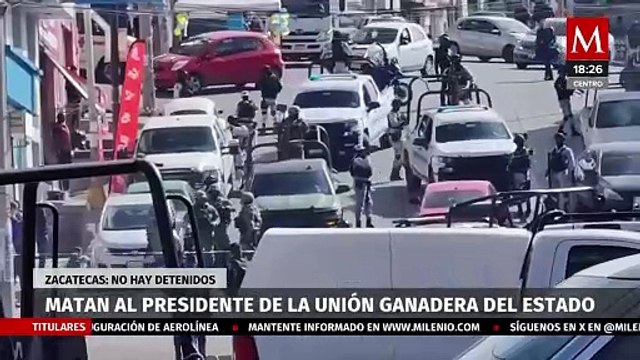 Asesinan al presidente de la Unión Ganadera de Zacatecas