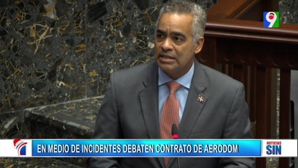 Debate por contrato AERODOM en Senado | Emisión Estelar SIN con Alicia Ortega