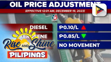 Dagdag-bawas sa presyo ng produkting petrolyo, epektibo ngayong Martes