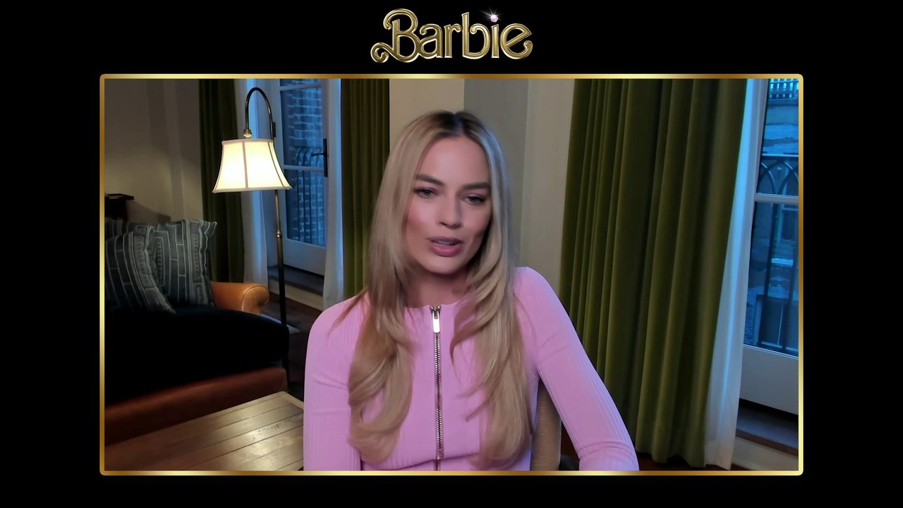 BARBIE tops Golden Globes and CCA nominations - MARGOT ROBBIE Interview ...