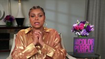 TARAJI P. HENSON Interview - THE COLOR PURPLE