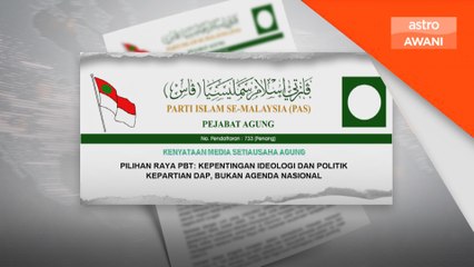 PAS gesa PM henti naratif kembalikan Pilihan Raya PBT
