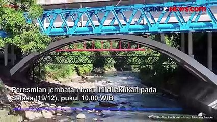 Presiden Jokowi Resmikan Jembatan Otista, Kemacetan di Bogor akan Terurai